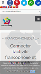 Mobile Screenshot of francophonedeal.com